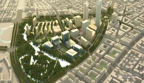 可持续商业办公资料下载-[上海]可持续型城市综合体设计方案文本