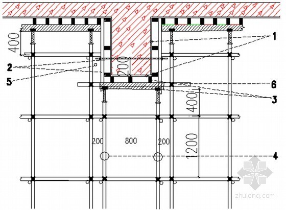 大跨度15米模板施工方案资料下载-[北京]框架结构办公楼工程超高模板支撑专项施工方案(118页 多图)
