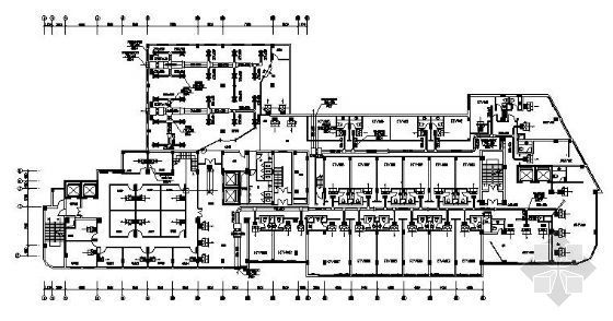某地产公司办公楼全套图纸资料下载-某办公楼空调系统全套图纸