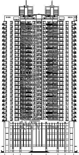 南方高层住宅CAD资料下载-南方某高层住宅建筑设施工图