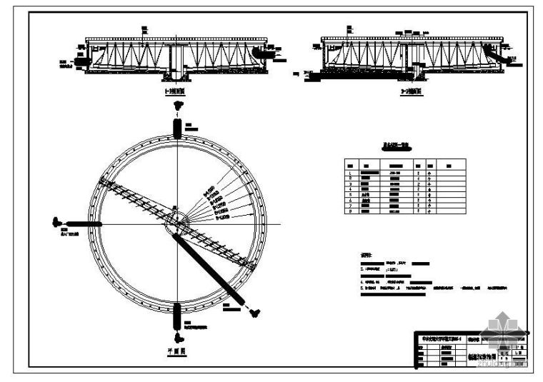 SBR污水厂设计图纸资料下载-某大学污水厂毕业设计图纸