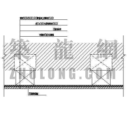 铝塑板图资料下载-复合铝塑板墙面节点图