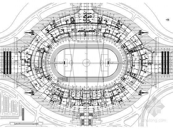 [山东]奥体中心暖通空调设计全套施工图90张(国家特大体育建筑群)