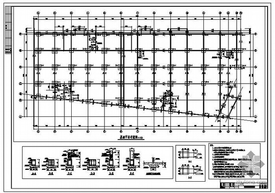 商场钢结构施工图资料下载-北京某商场钢结构施工图