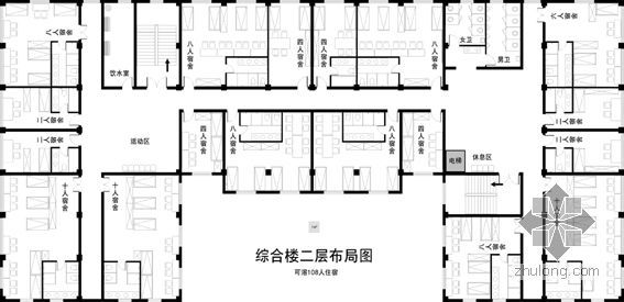 法雷奥技术研发中心资料下载-某（中国）研发中心设计图