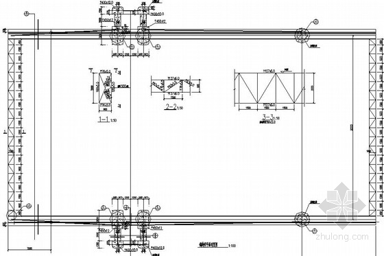 吊车梁门式刚架施工图资料下载-码头钢结构吊车梁结构施工图