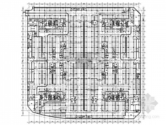 35KV箱变系统图资料下载-[上海]大型现代化商务办公楼全套电气施工图纸350张（含地下室）