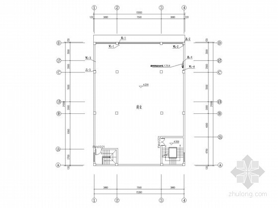 商住建筑给排水设计计算书资料下载-小型商住楼给排水建筑施工图