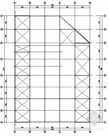 4s店钢结构玻璃房展厅资料下载-[安徽]钢结构汽车4S店结构施工图