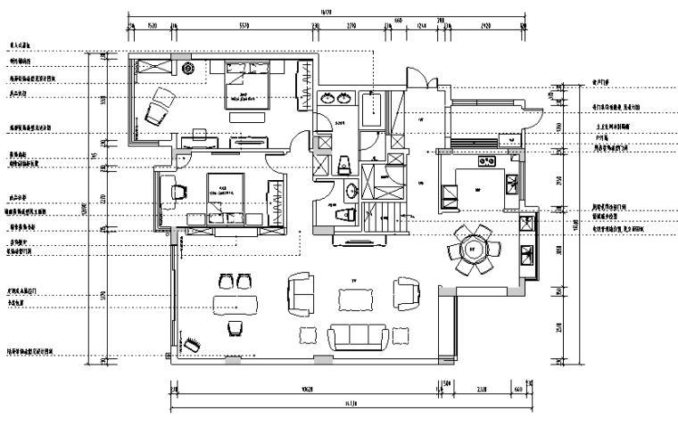 装修案例欧式资料下载-[江苏]现代欧式住宅室内设计案例（内附效果图）