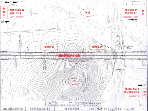 路基石方爆破安全资料下载-路基石方爆破施工方案