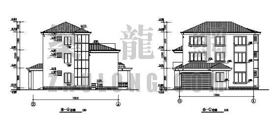 某别墅建筑设计图-4