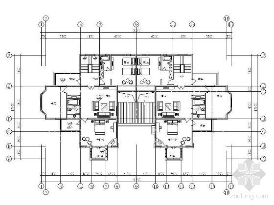 文化馆建筑平面设计图资料下载-别墅平面设计图