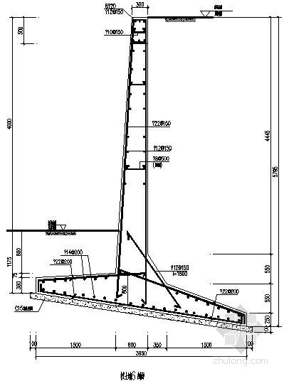 挡土墙节点构造资料下载-挡土墙节点构造详图