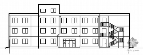 文化活动中心建筑图资料下载-北京丰台某新建文化活动中心建筑方案图