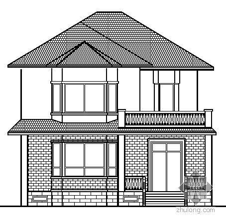 私人别墅建筑CAD图资料下载-某二层私人别墅建筑结构施工图