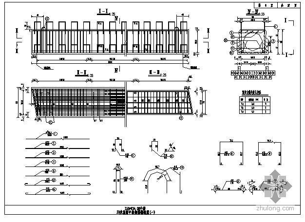 三米板桥施工图资料下载-4-20.0米板桥施工图