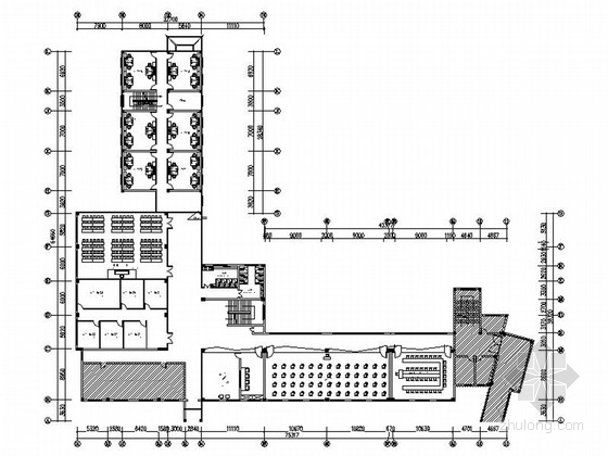 2015装修设计图资料下载-[原创]本科院校室内现代时尚走廊装修设计施工图（含效果）