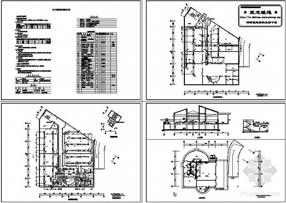 停地下车场设计图纸资料下载-某地下会所空调通风设计图纸