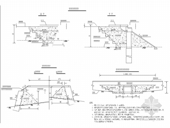 国家高速公路网改扩建工程施工图368张CAD（含桥涵）-桥头路基处理设计图