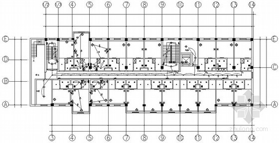 某酒配电工程电气图资料下载-河北某快捷酒店装修工程电气设计图