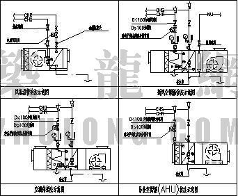 钢管标准图集资料下载-空调器配管标准大样图