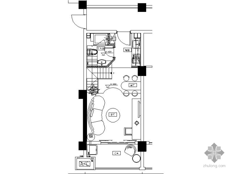 单身公寓电气图资料下载-[江苏]某单身公寓样板房施工图