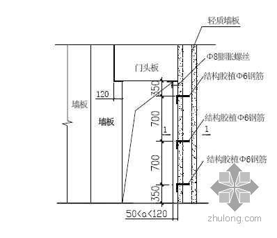 轻质条板安装施工工法（GRC条板 玻璃纤维材料 2009年）- 