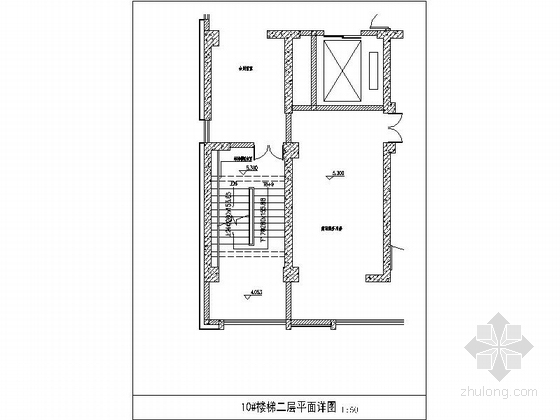 [福建]现代风格高层住宅区安置房建筑施工图（含小区所有楼栋）-现代风格高层住宅区安置房局部详图