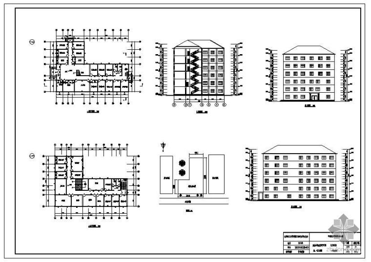 6层办公楼计算书资料下载-[学士]某6层框架办公楼毕业设计(含计算书、预算书、建筑结构设计图)