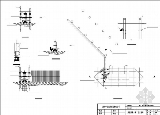 自来水场站设计图纸资料下载-广东某自来水厂增产扩容船型格栅水泵工艺图