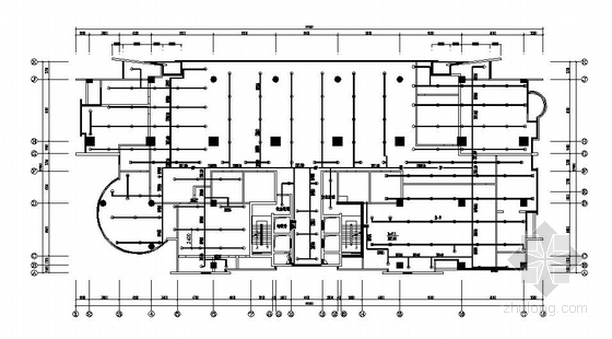 钢结构办公室装修施工图资料下载-某办公室电气施工图