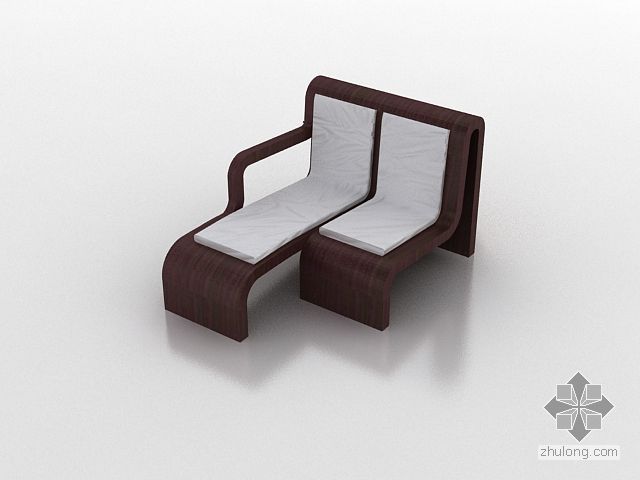 美国威茨创意中心资料下载-创意中式椅子沙发