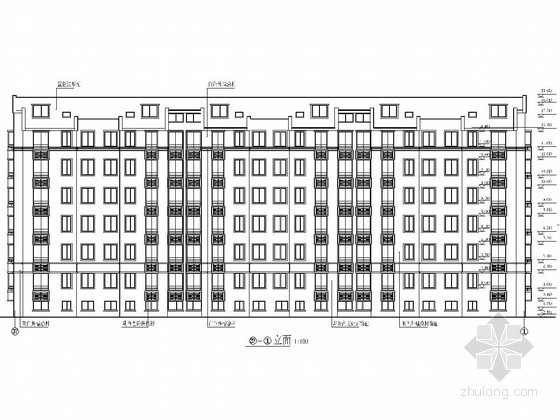 5层砖混住宅结构图资料下载-[学士]六层砖混结构单位职工住宅毕业设计（含建筑图 结构图 计算书）