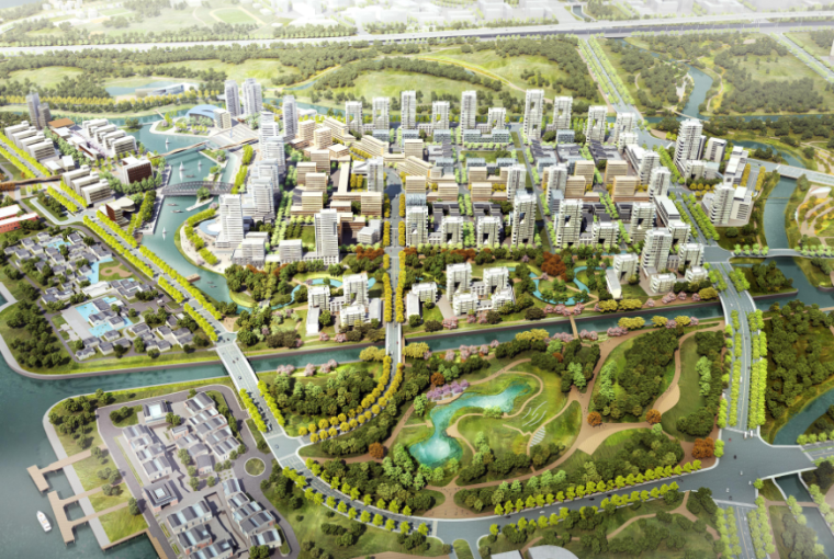 [上海]三林滨江南片区城市规划设计方案文本-知名景观公司（城市规划景观分析）_4