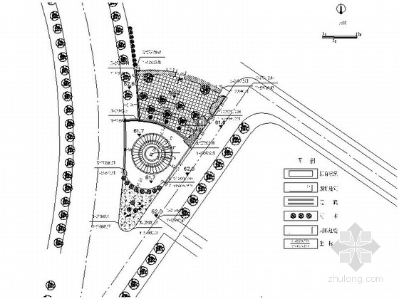 景观步行街施工图资料下载-步行街广场景观规划设计施工图