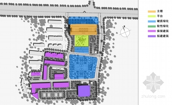 [湖北]10层现代风格生产调度通信办公楼建筑设计方案文本（知名设计院）-10层现代风格生产调度通信办公楼分析楼