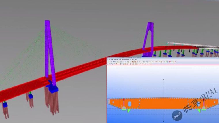 “S”型空间双曲线斜拉桥的BIM应用_6