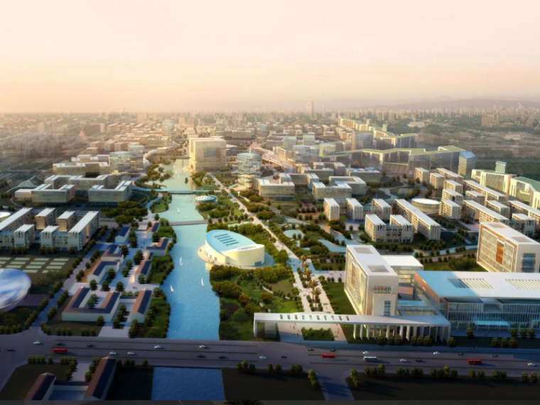 [浙江]杭州大学城城市规划设计