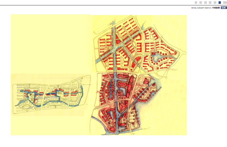 中信朱家角新镇概念性总体规划设计方案文本-规划平面