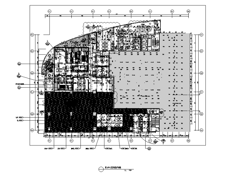 建筑施工图设计售楼资料下载-知名地产前海售楼处设计施工图（附效果图+物料清单+软装方案）