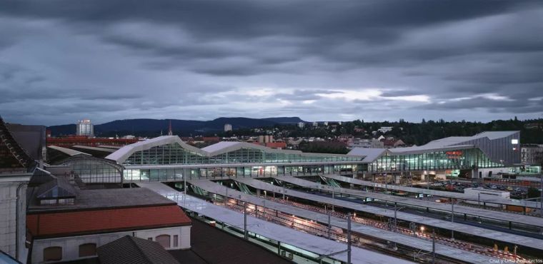翻新改造方案资料下载-巴塞尔SBB火车站改造与扩建，瑞士