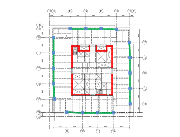 4层商业建筑结构资料下载-超高层商业建筑结构工程超限设计可行性报告