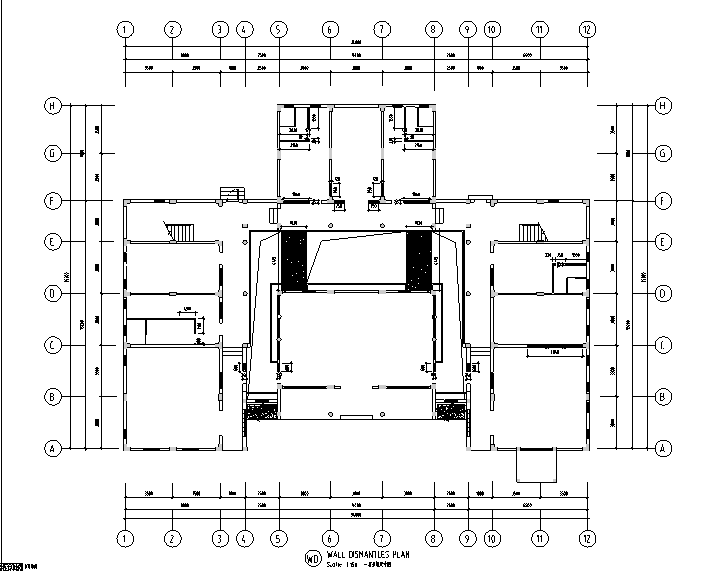 农村别墅二层半外观效果图资料下载-中式风格二层别墅设计施工图（附效果图）