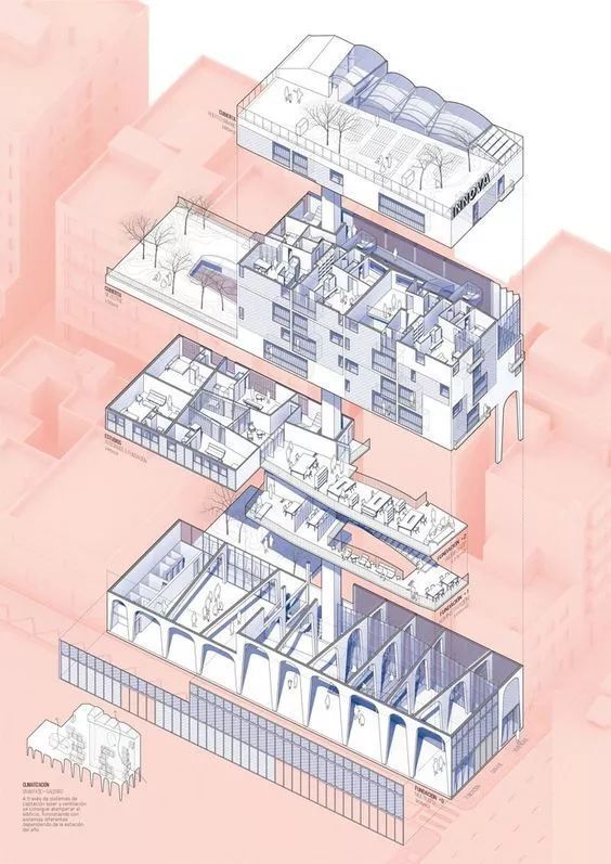 2018建筑景观界爆款效果图表达——插画系列_11