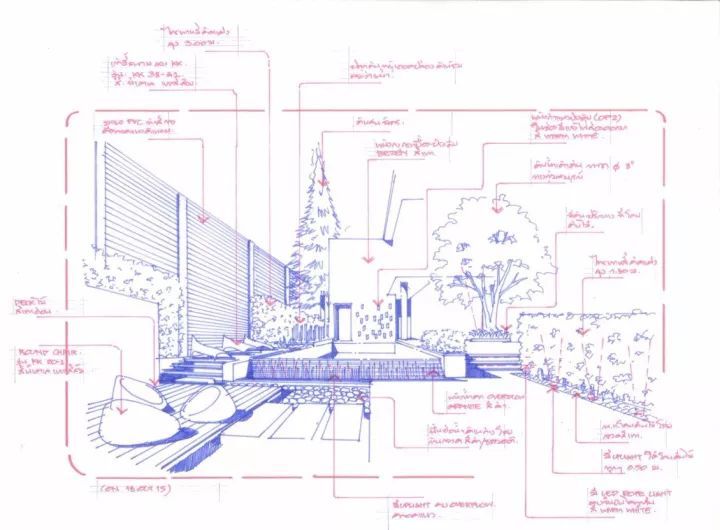 景观手绘方案设计稿！_12