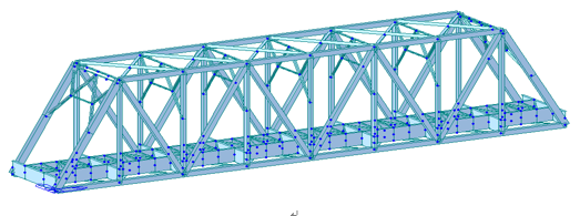 桁架拱桥计算书资料下载-钢桁架计算书