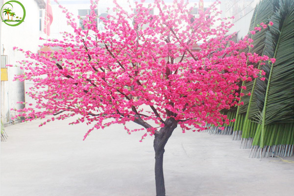 仿真园林景观资料下载-粉红色的浪漫世界——仿真桃花树