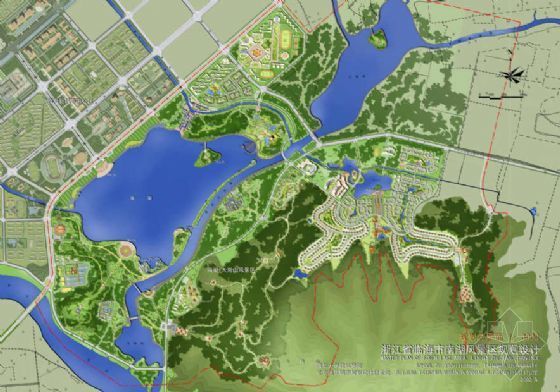 红色景区设计方案资料下载-浙江某风景区全套规划设计方案