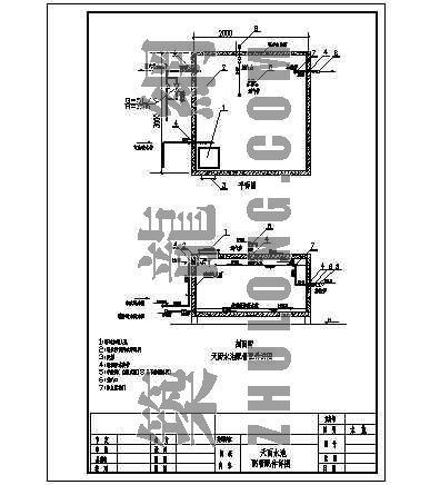 8米简支板桥标准图资料下载-水箱标准图